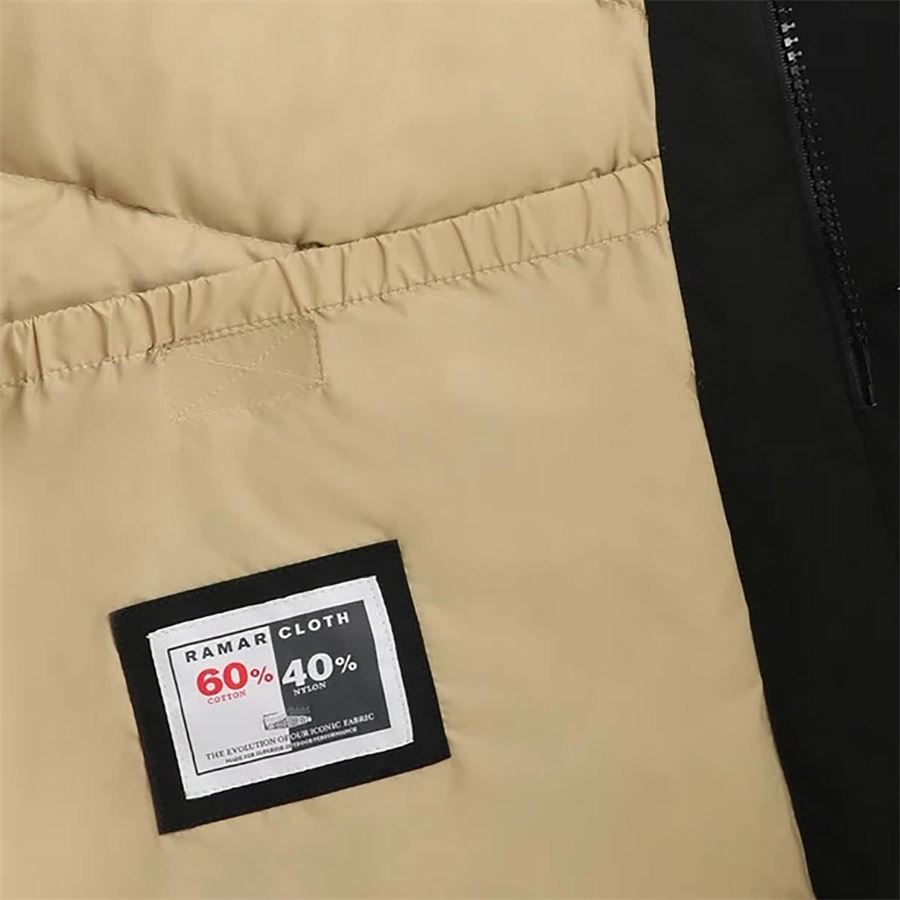 Arctic Parka in Ramar Cloth con pelliccia removibile Woolrich | CFWOOU0482BLK